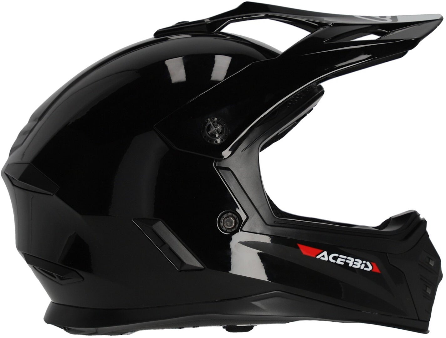 Acerbis Rider Solid Casco de motocross juvenil negro Y/XL (53/54) Figura 2
