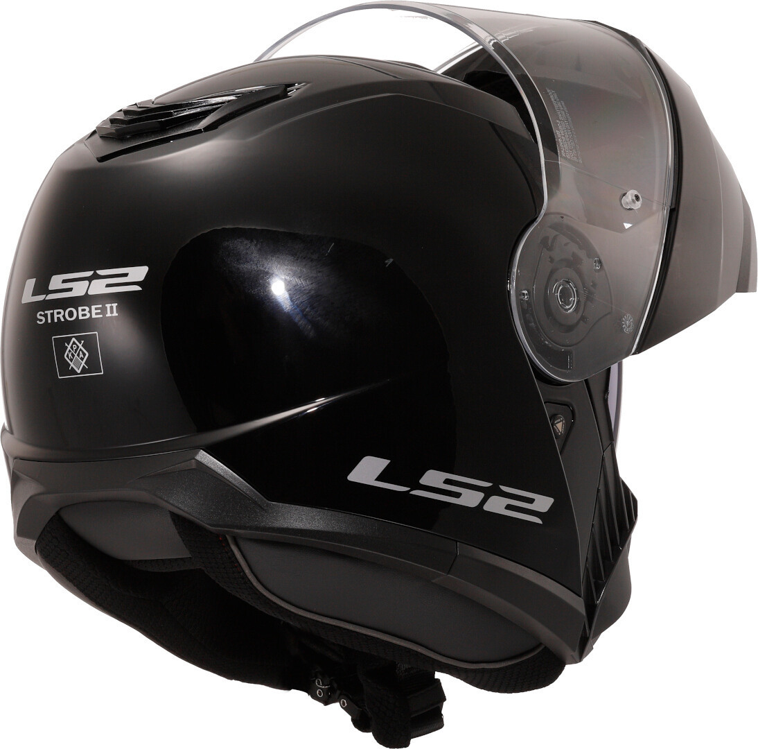 LS2 FF908 Strobe II Solid 頭盔 黑色 XXL（63/64） 图7