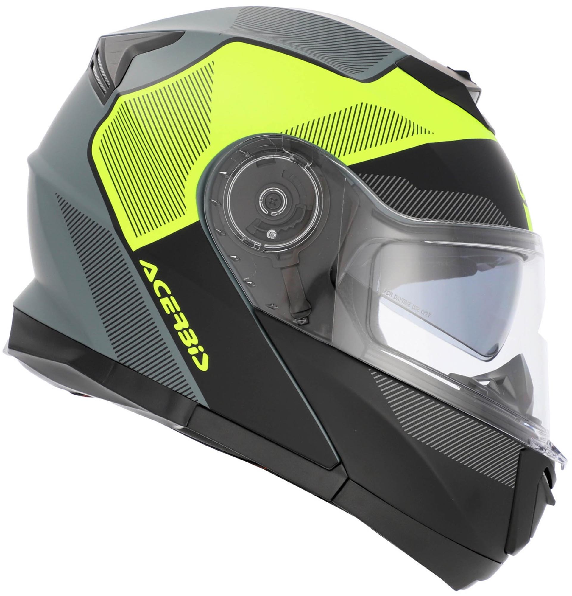 Acerbis Serel Logo Casco negro mate/gris/amarillo neón L (59/60) Figura 3