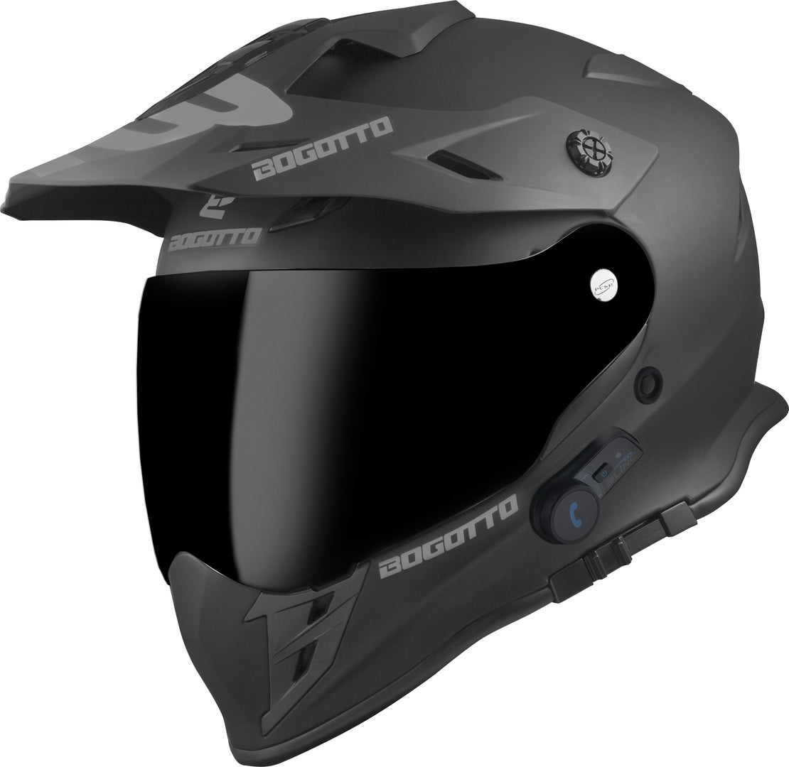 Bogotto H331 BT Bluetooth Casque d’enduro Noir mat XL Figure 2