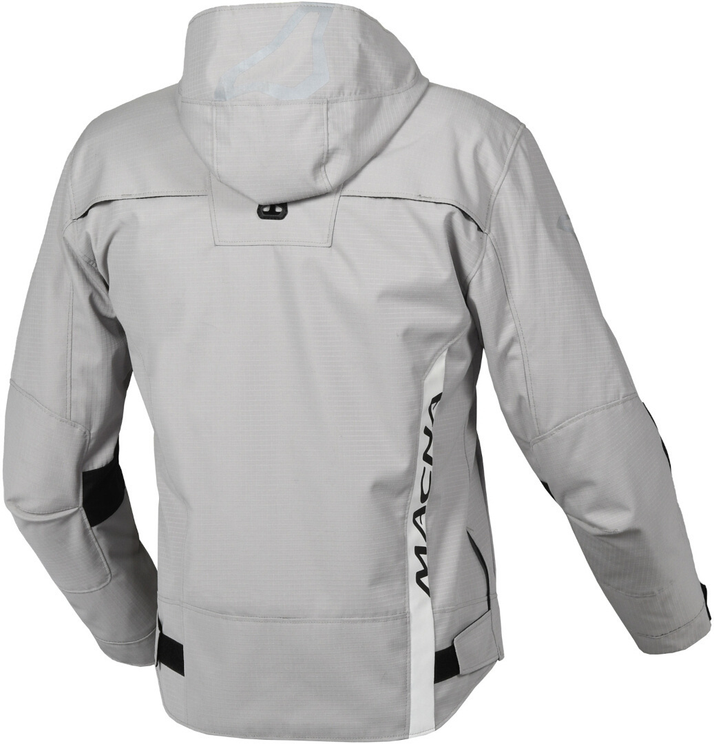 Macna Riggor waterproof Motorcycle Textile Jacket grey/black/yellow L Figure 2