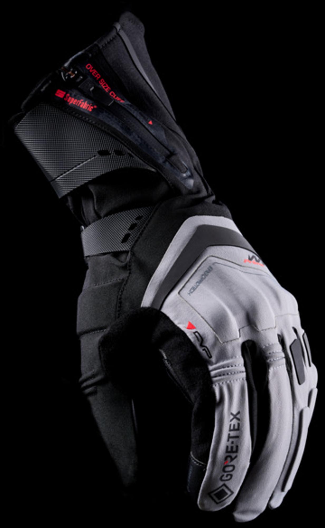 Five WFX Prime EVO Gore-Tex Motorrad Handschuhe schwarz/grau L Abbildung 3