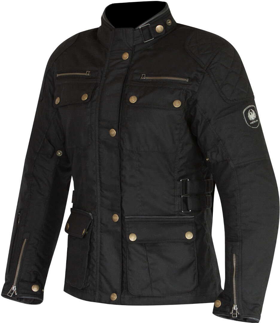 Merlin Harriet II Jachetă textilă pentru motociclete pentru doamne negru XS Figura 1