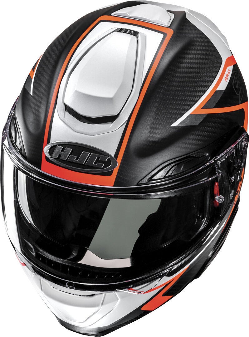 HJC RPHA 91 Carbon Lagos Hjelm sort/orange M (57/58) Figur 3