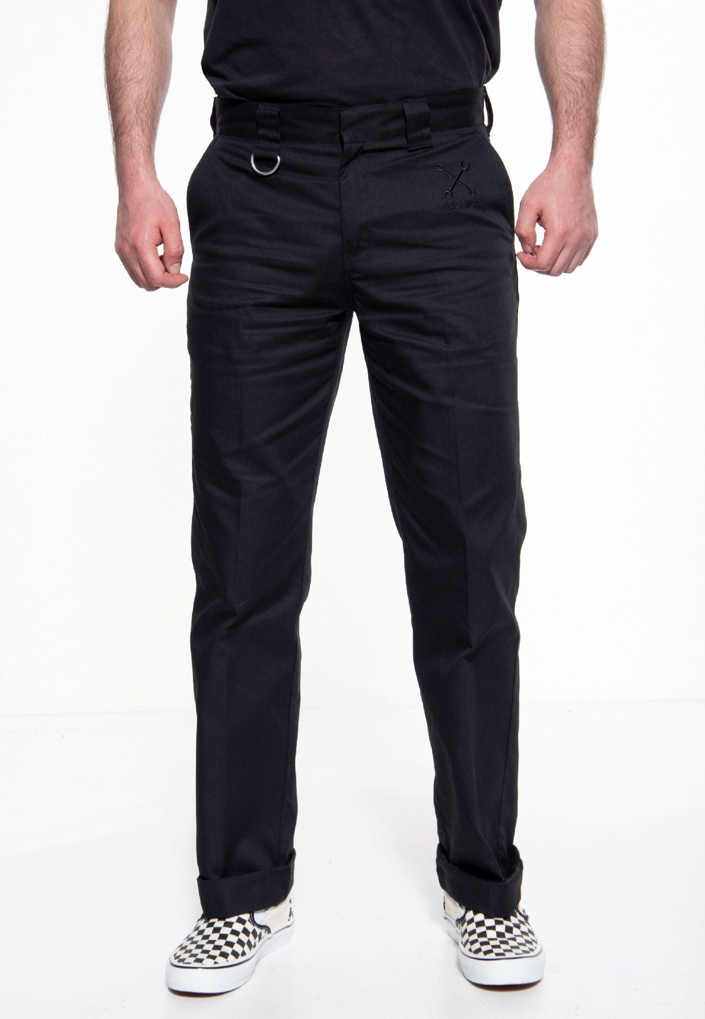 King Kerosin Workwear Black 바지 33/32 그림 3