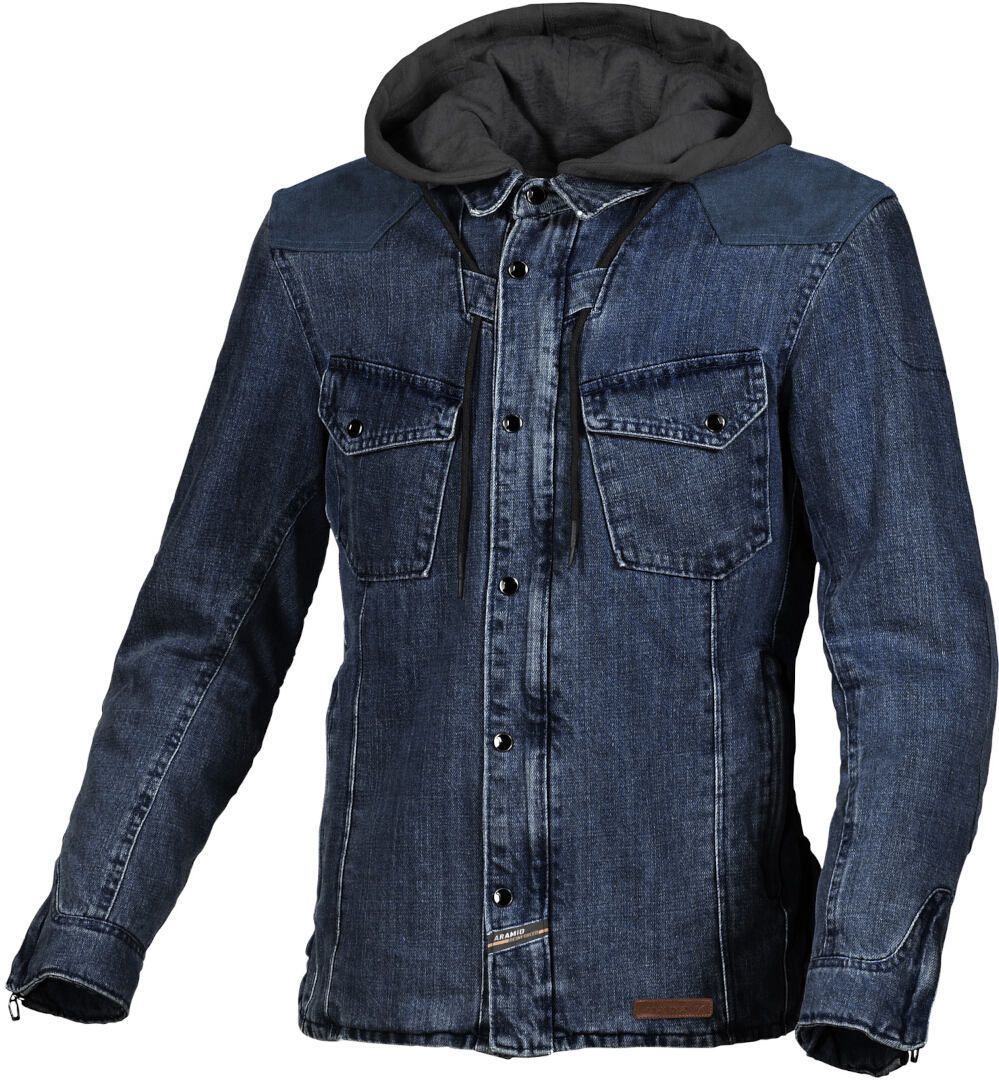 Macna Inland Motorcycle Textile Jacket blue 3XL Figure 1