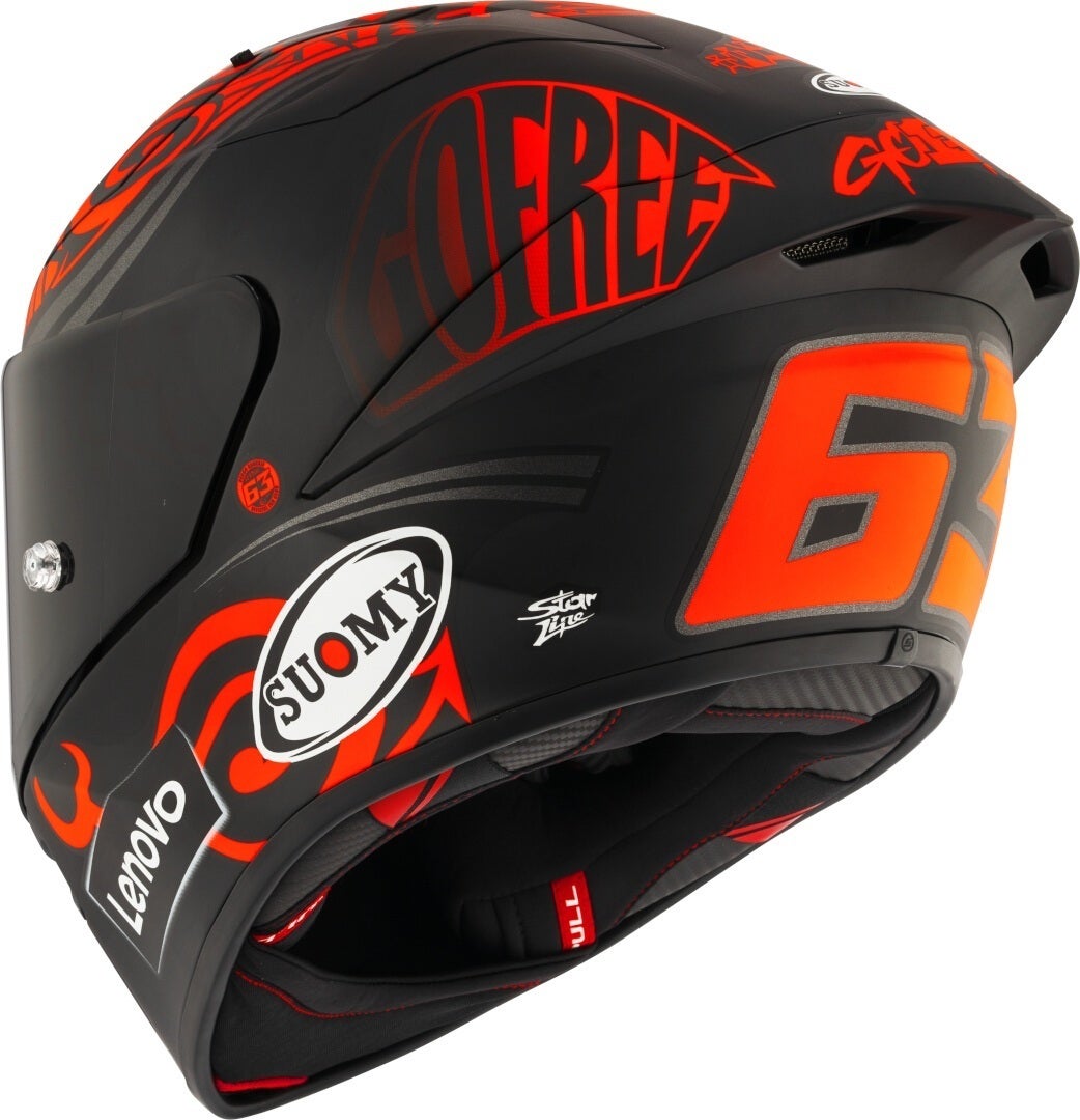 Suomy S1-XR GP Bagnaia Replica 2024 Casco S (55/56) Figura 4