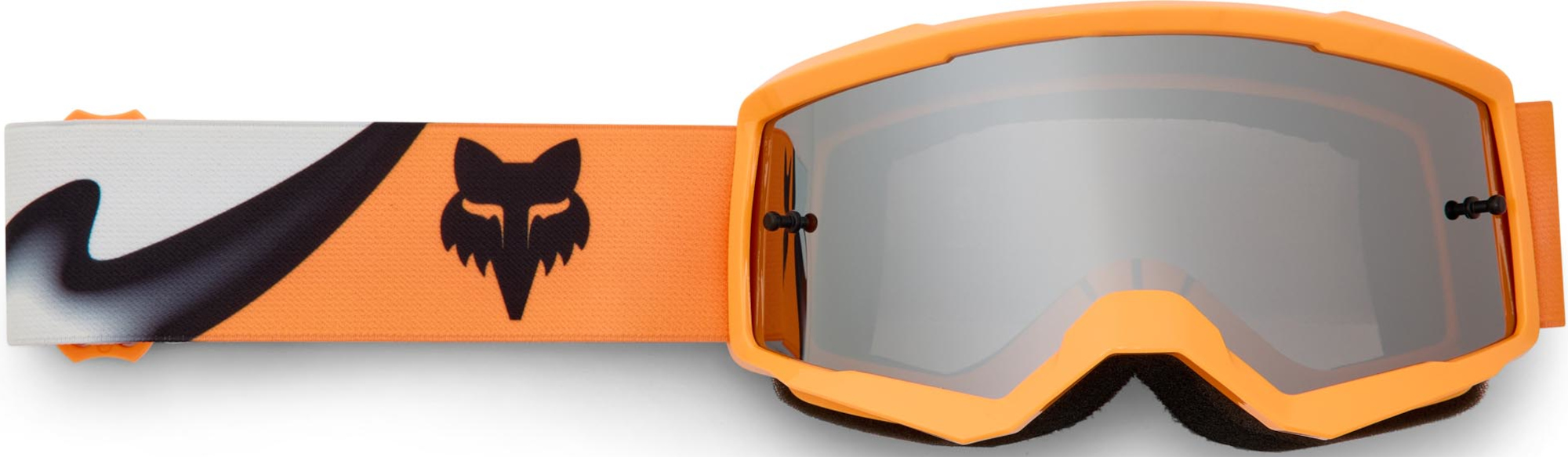 FOX Main Noble Ochelari de motocross pentru tineret portocaliu/negru/alb Figura 1