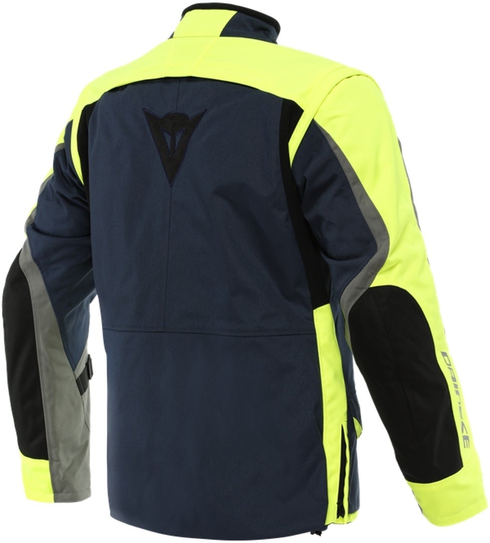 Dainese Alligator Tex Motorcycle Textile Jacket dark blue/yellow 56 Figure 2