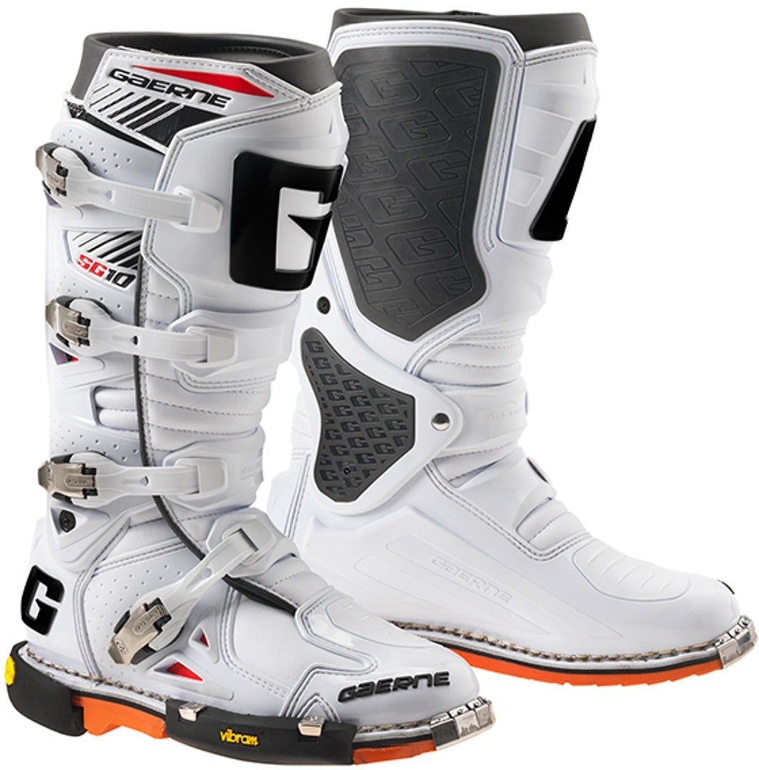 Gaerne SG.10 Supermotard Motocross Boots Wit 42 Figuur 1