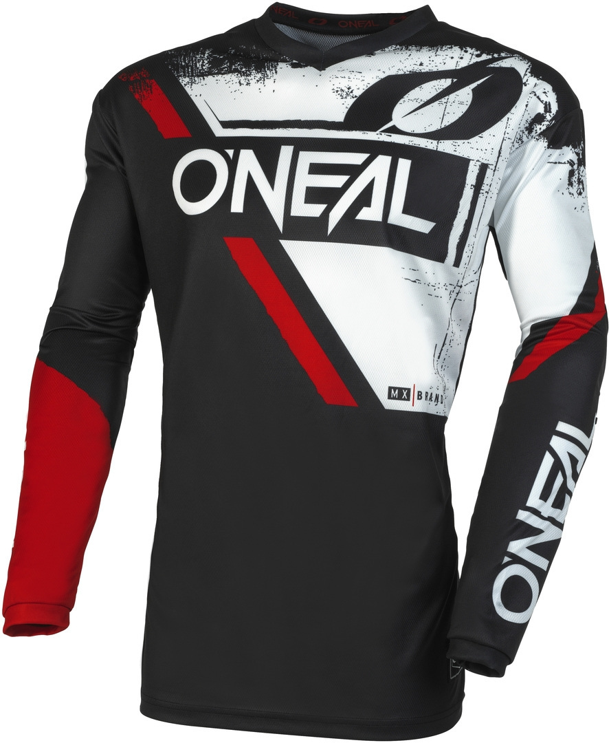 Oneal Element Shocker Maglia Motocross Bianco/nero L Figura 1