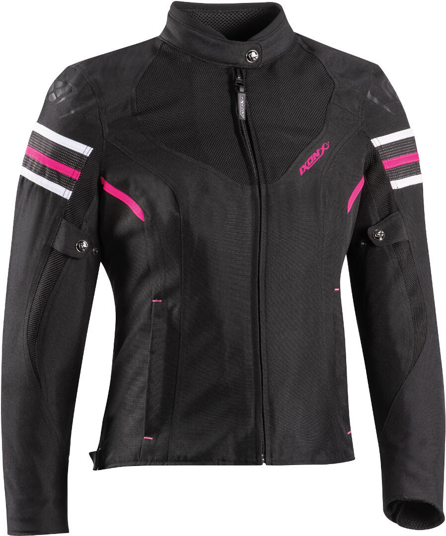 Ixon Ilana Evo Jachetă textilă pentru motociclete pentru doamne Negru/Fucsia XS Figura 1