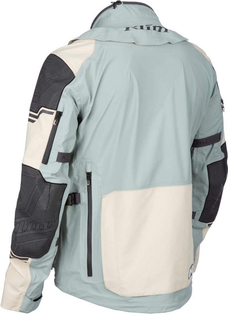 Klim Adventure Rally Gore-Tex Enduro Motorrad Textiljacke grau/mint/orange XL Abbildung 2