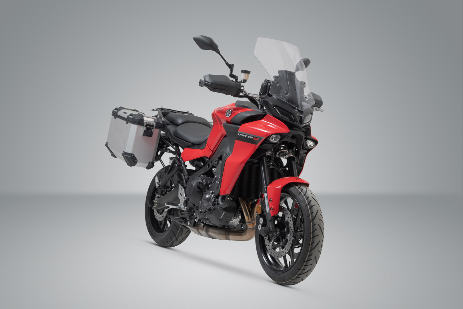 Sistem de carcasă din aluminiu SW-Motech TRAX ADV - Argintiu. 37/37 l. Yamaha Tracer 9 modele (20-). Figura 2