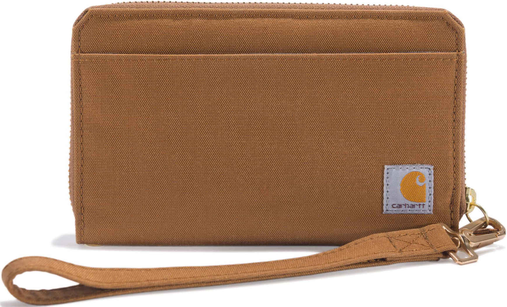 Carhartt Nylon Duck Lay-Flat Clutch Portofel pentru doamne Maro Figura 1