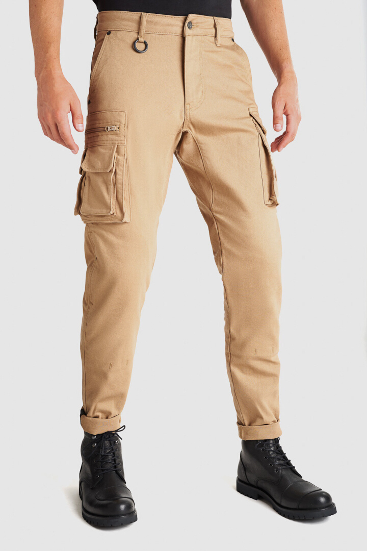 Pando Moto Desert Cargo Motorrad Textilhose beige 38/36 Abbildung 3