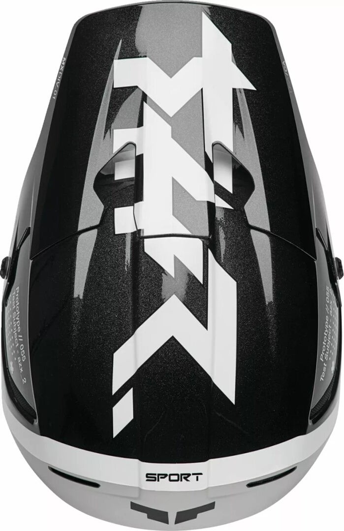 Thor Reflex Riot 越野摩托車頭盔 黑色金属 S（55/56） 图2
