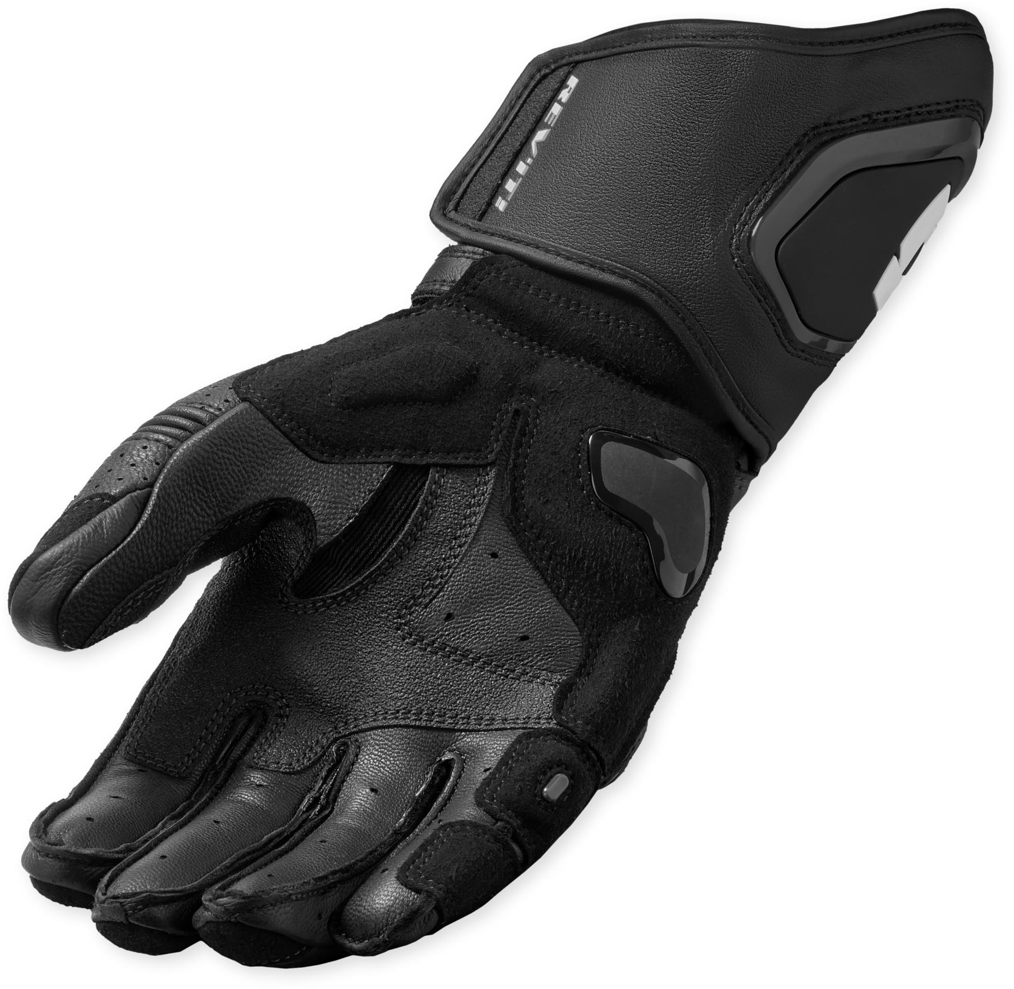 Revit Argon 3 perforerede motorcykelhandsker Sort S Figur 2