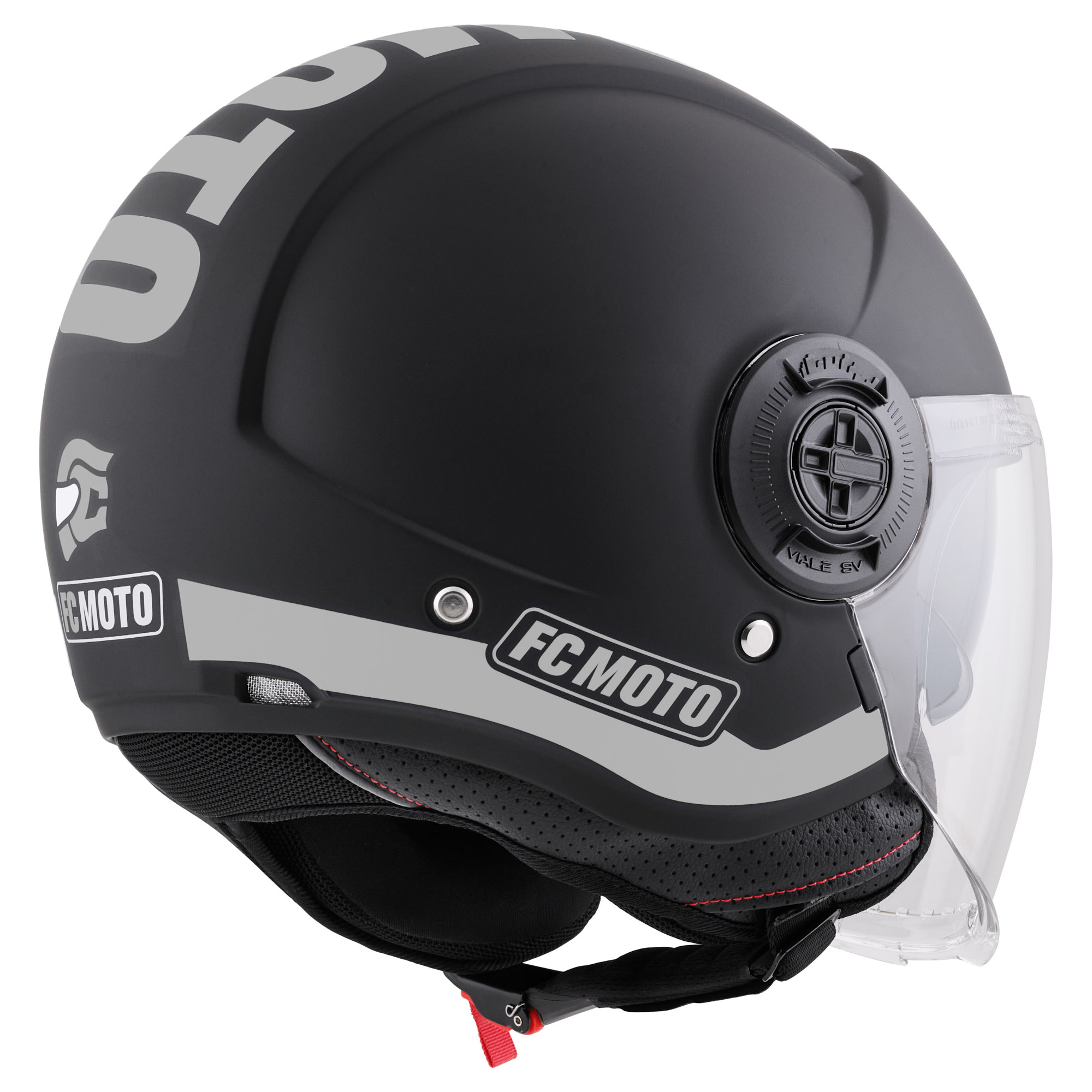 FC-Moto Ralgo Cască cu reacție Negru/gri M Figura 2
