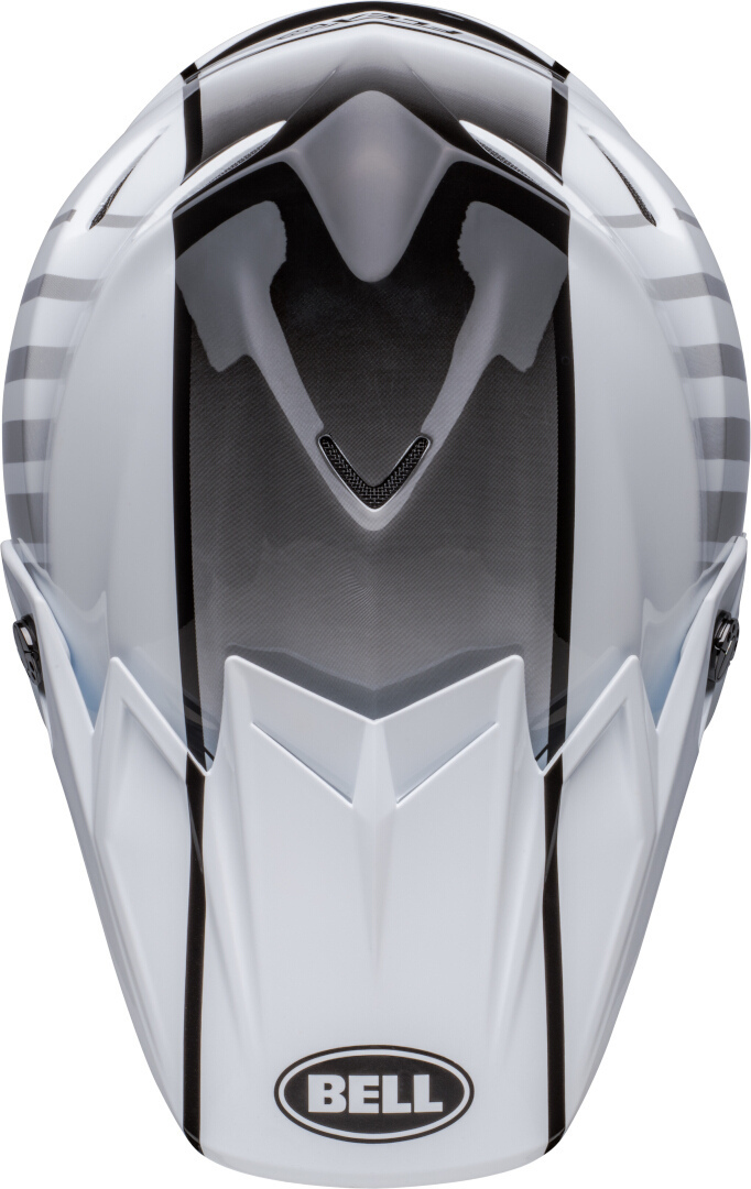 Bell Moto-9S Flex Sprint Cască de motocross Alb/Roșu S Figura 9