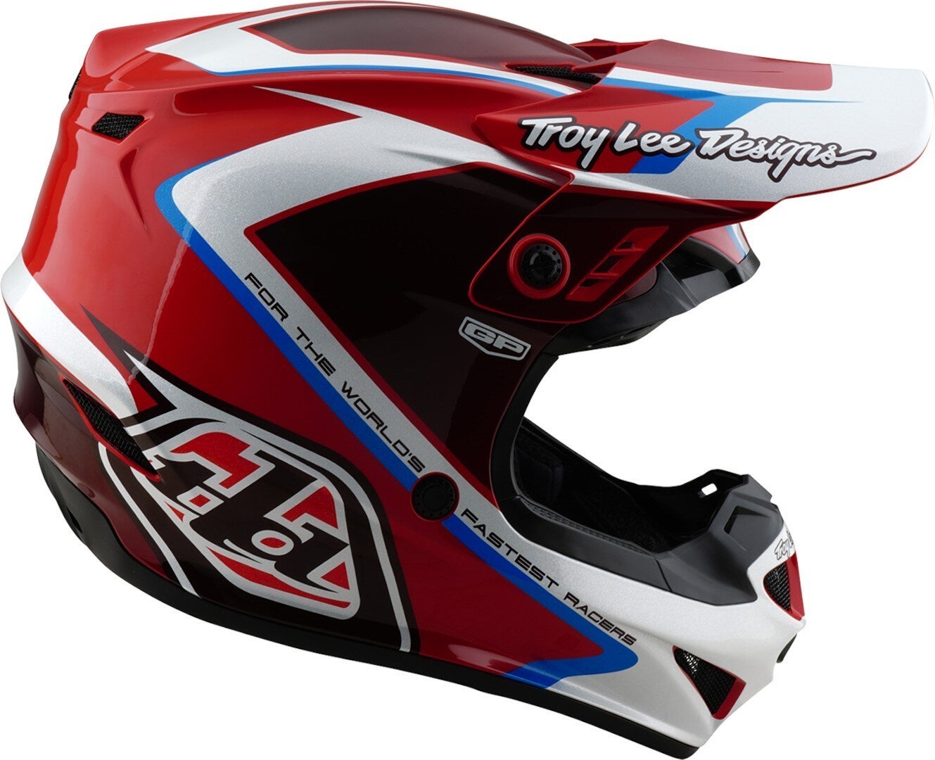 Troy Lee Designs GP Shutter Motocross Helm rot XXL (62/63) Abbildung 6