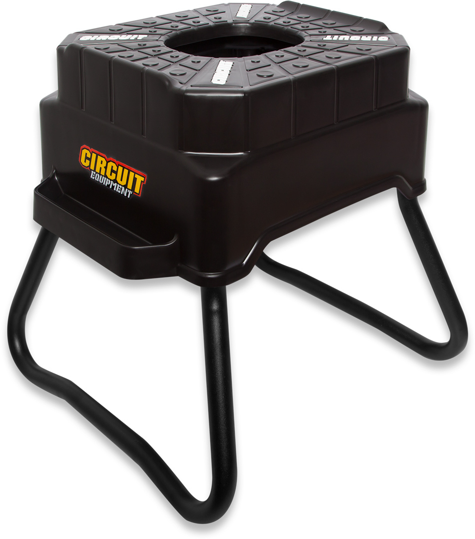 Circuit Equipment CUBIC Cross/Enduro Stand pentru biciclete alb/negru Figura 1
