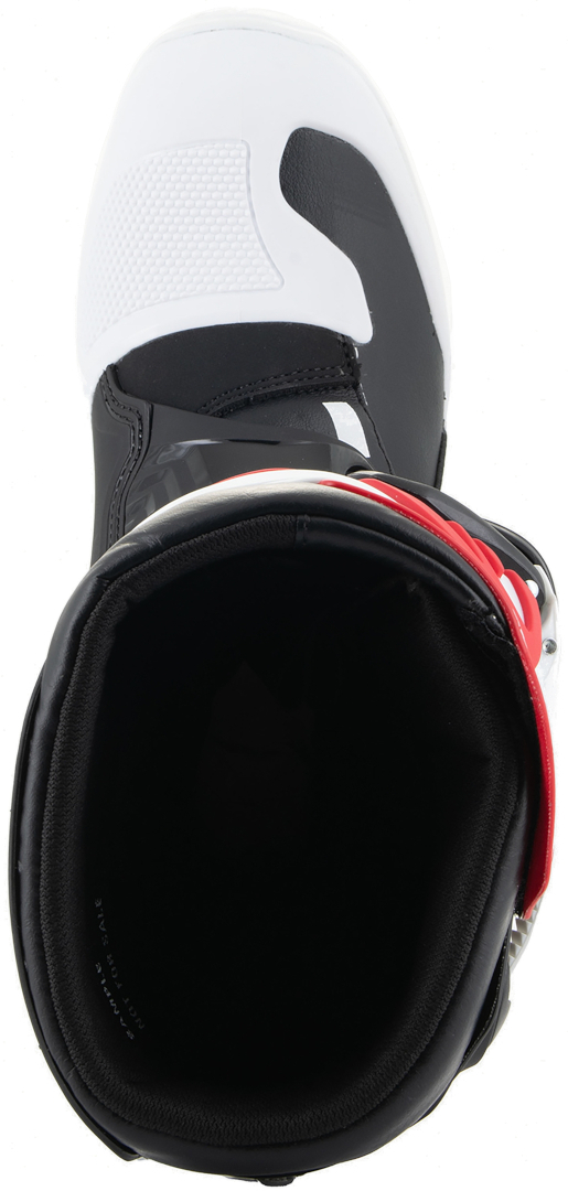 Alpinestars Tech 3S Cizme de motocross pentru tineret Alb/Negru/Roșu 4 (37) Figura 6
