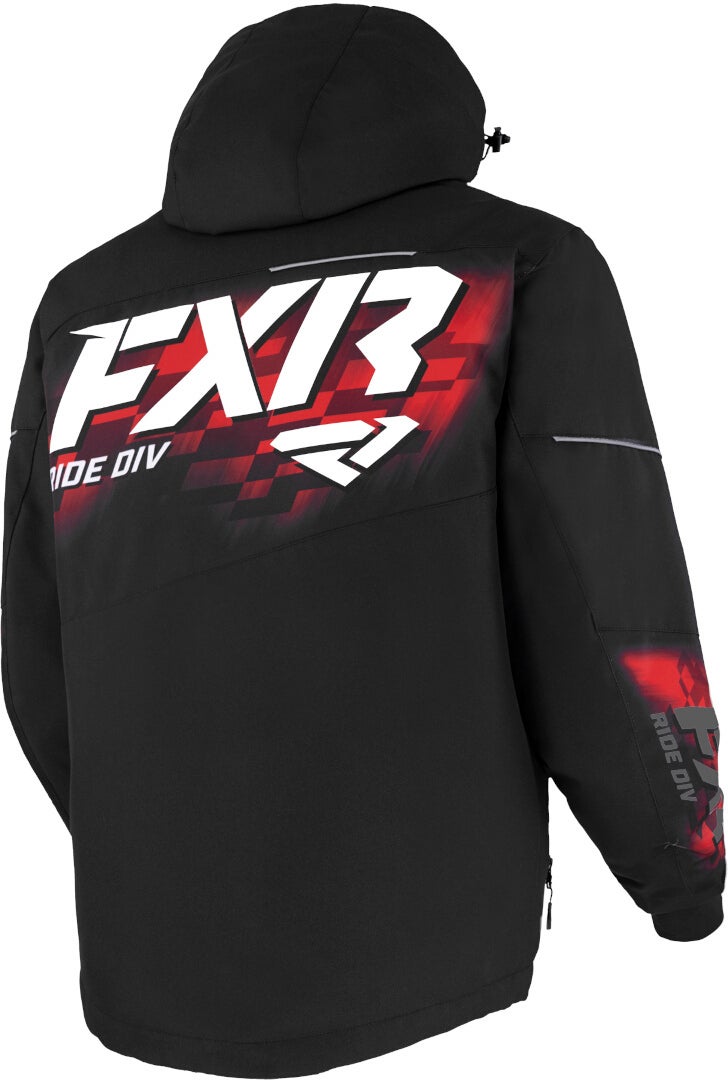 FXR Fuel 2023 Snowmobile Jacket black/red/white 3XL Figure 2
