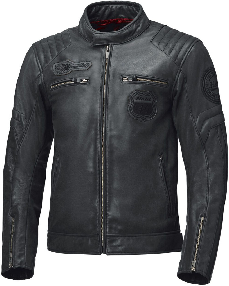 Held Baker 2 Motorcycle Leather Jacket black 56 Figure 1
