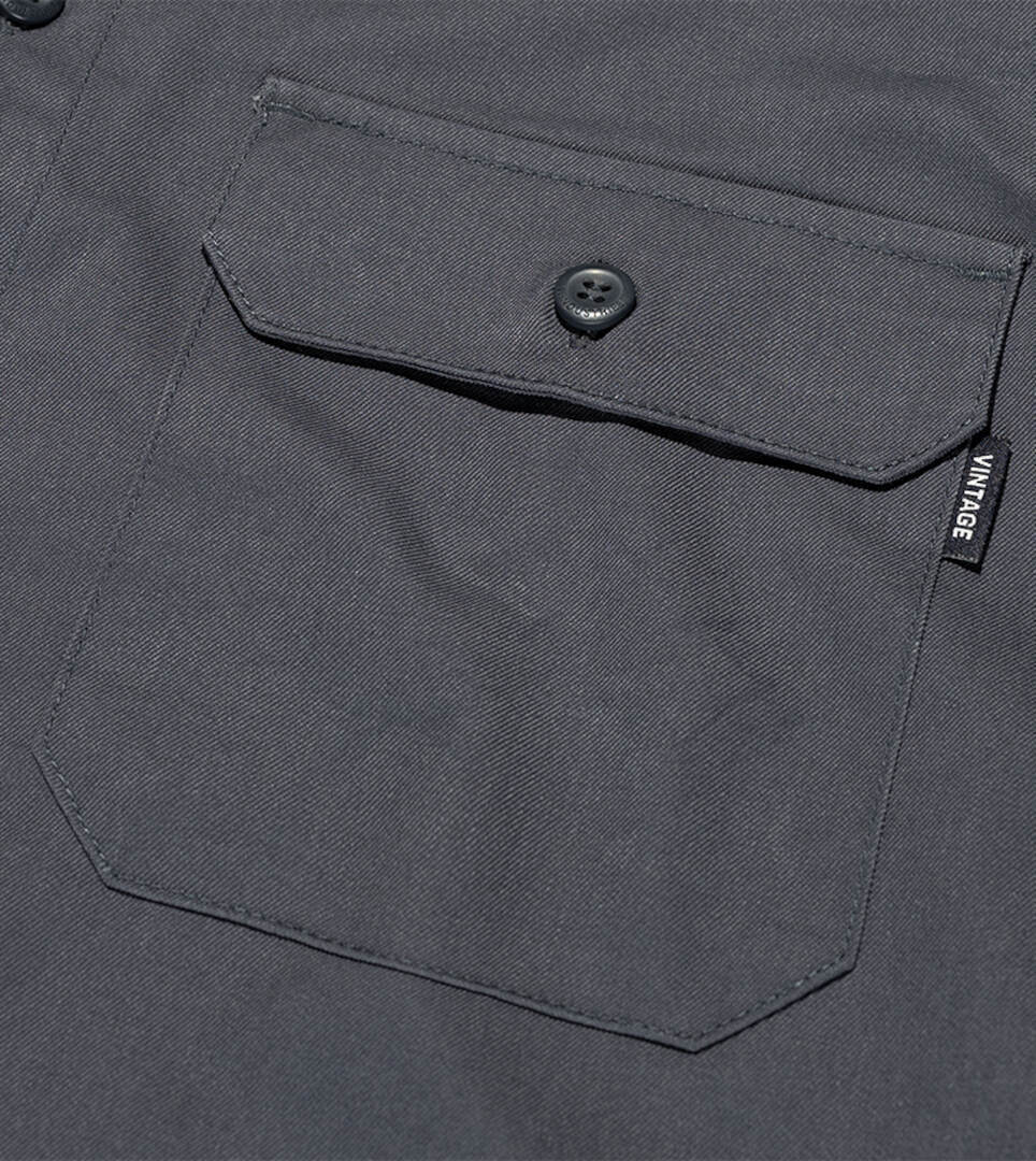 Side view of Vintage Industries Dexter Shirt