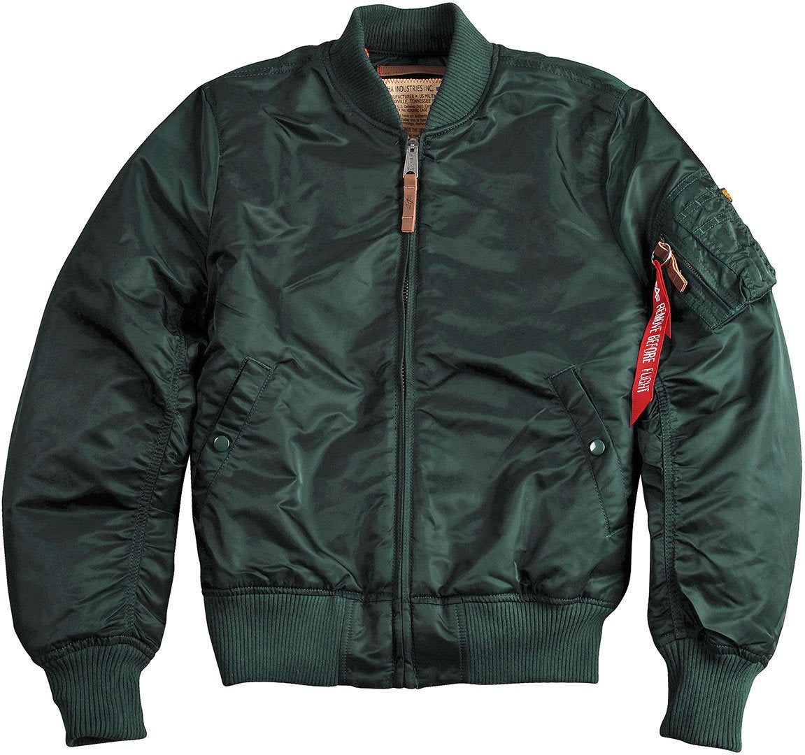Alpha Industries MA-1 VF 59 Veste de dames bleu/vert S Figure 1