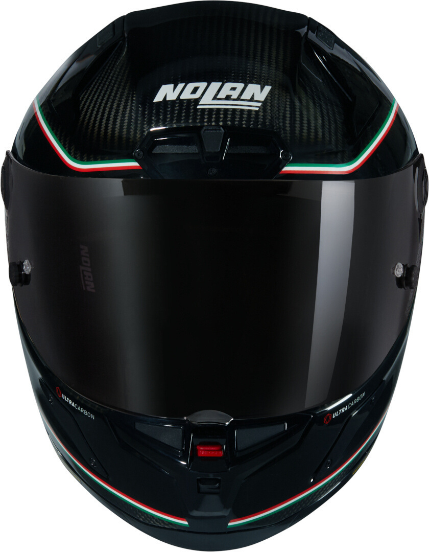 Nolan X-804 RS Ultra Carbon Asso Di Picche Hjälm svart/vit/röd/grön XXS (54) Figur 3