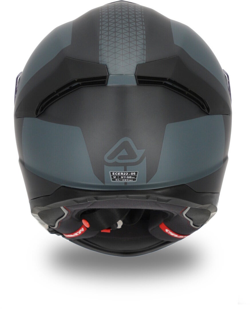 Acerbis Krapon Casco nero/grigio XXL (63/64) Figura 4