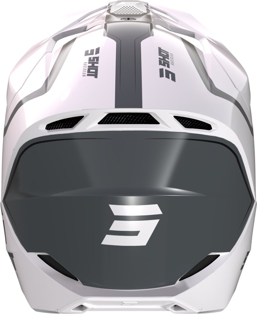 Shot Furious Reflex Motorcross helm wit/grijs Verlies (59/60) Figuur 2