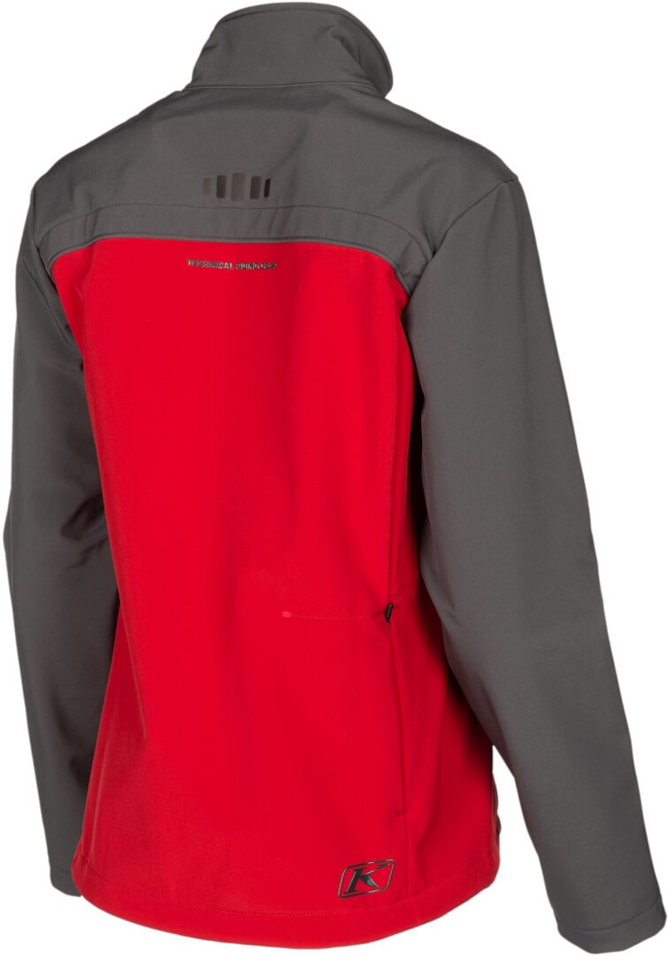 Klim Whistler Veste pour dames Rouge/Gris S Figure 6