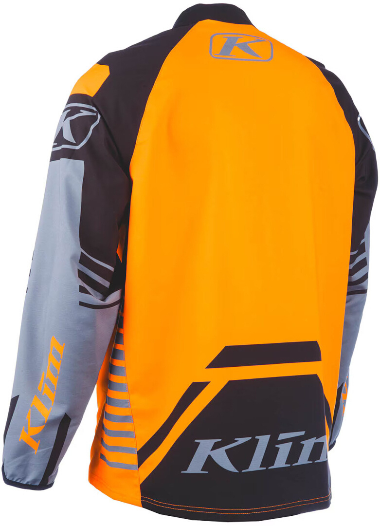 Klim Revolt 1/4 Zip Pullover black/orange M Figure 2