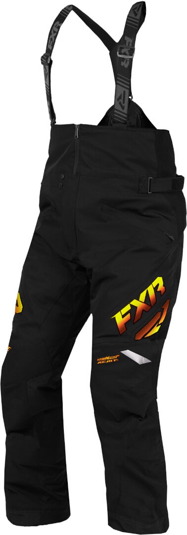 FXR Adrenaline 2023 Snescooter Bib Bukser sort/orange L Figur 1