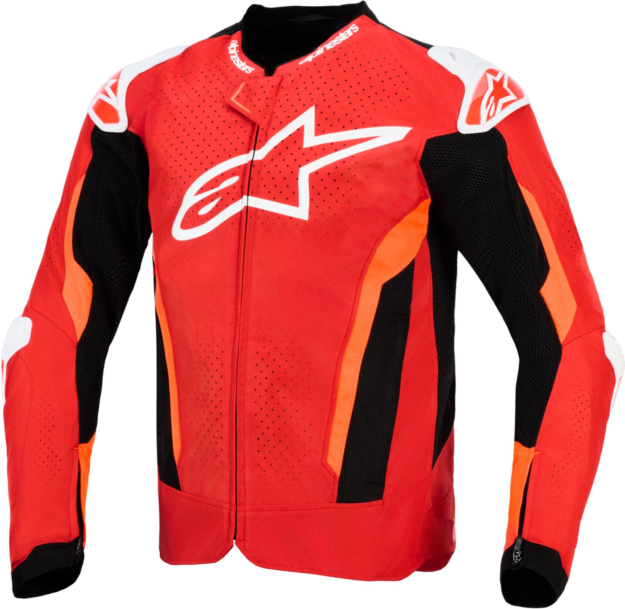 Alpinestars T-GP Air perforated Motorcycle Textile Jacket red/black M Figure 1
