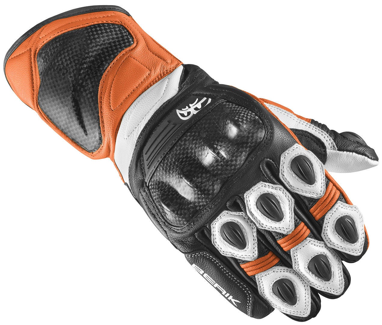 Berik TX-1 Pro Motorcykel handsker sort/hvid/orange M Figur 1