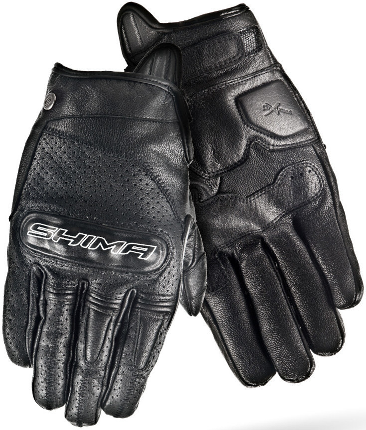 SHIMA Caliber Motorcycle Gloves black M Figure 3