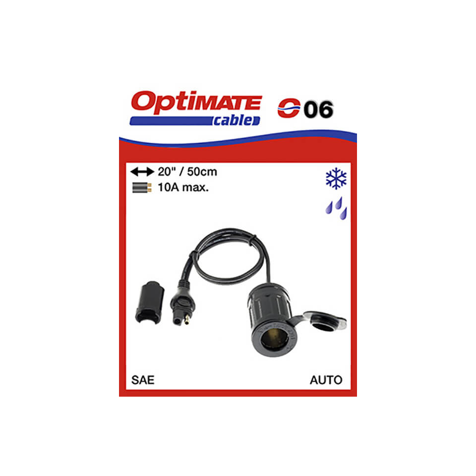 OPTIMATE Zigarettenanzünder Steckdose (Nr.6) SAE-Stecker Figura 2