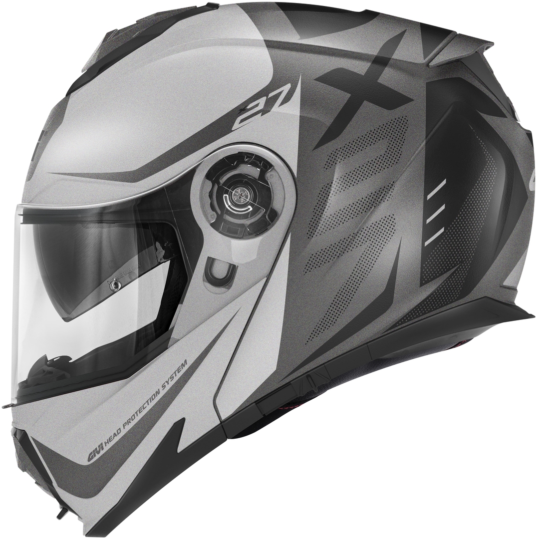 GIVI X.27 Dimension Flip-Up Helmet black matt/titanium/silver S Figure 2