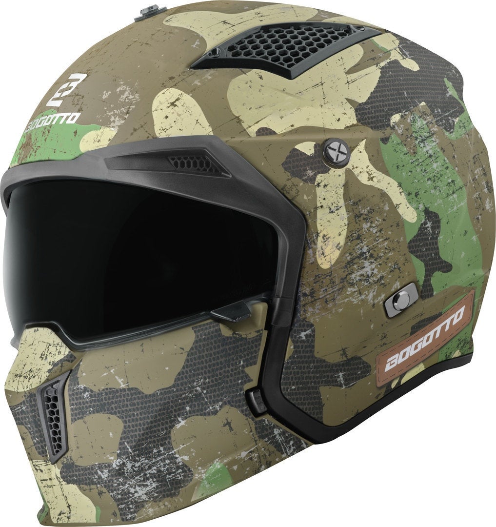 Bogotto Radic Camo 22.06 Casque Green matt S Figure 5
