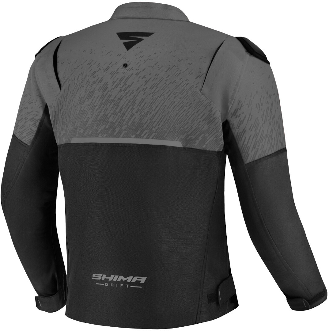 SHIMA Drift Motorcycle Textile Jacket black/grey 3XL Figure 2