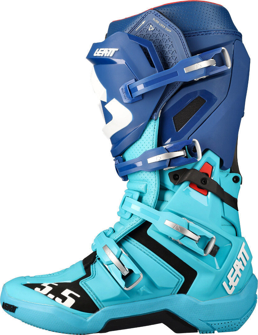 Leatt GPX 5.5 FlexLock Motocross Boots dark blue/light blue 45,5 Figure 3