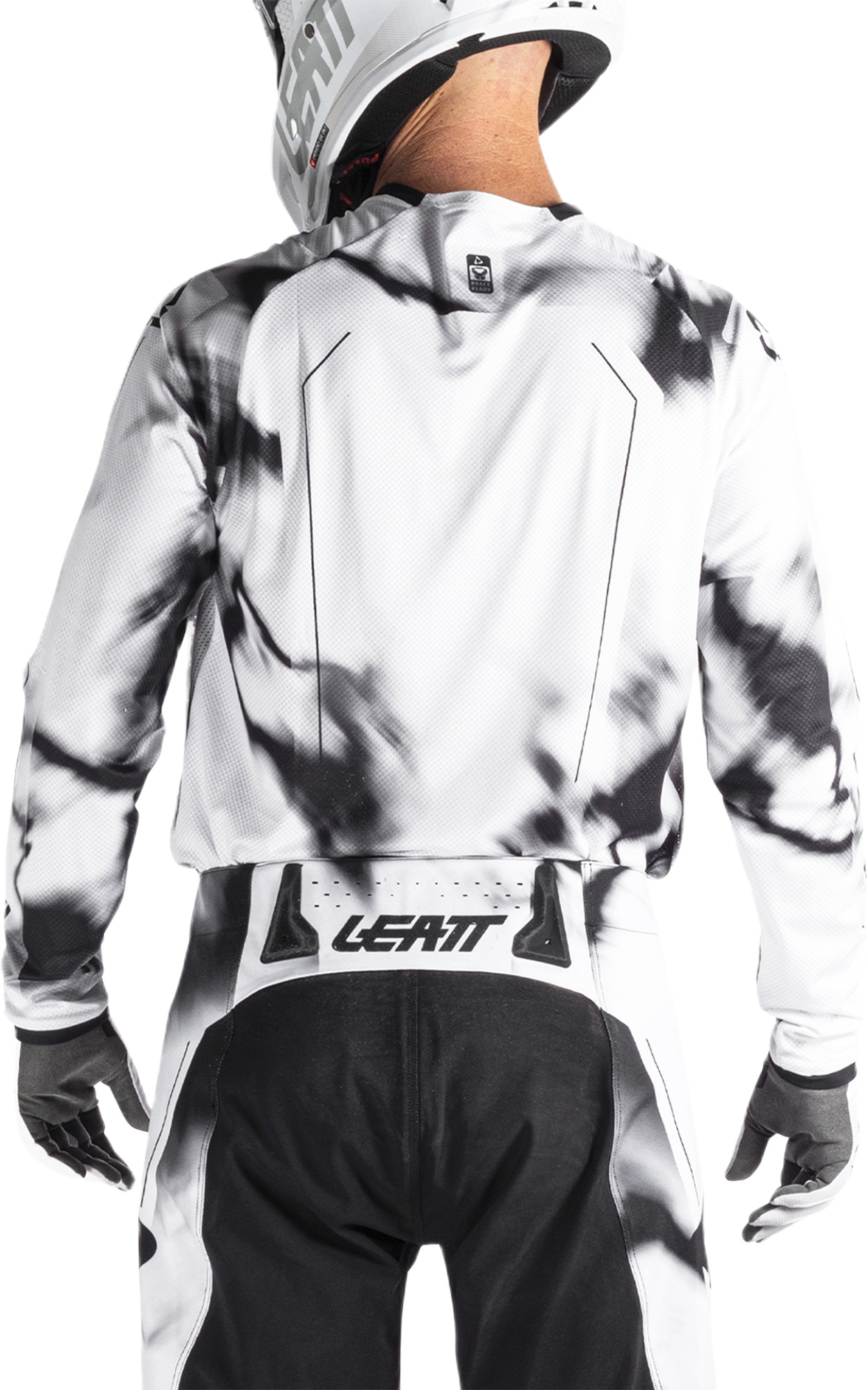 Leatt Moto 4.5 Lite V26 Tricou de motocross Alb/Negru 2XL Figura 4