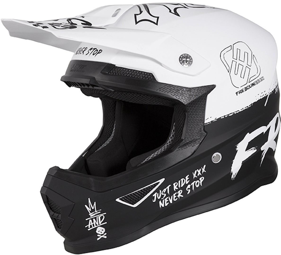 Freegun XP4 Speed Мотокрос каска Бял XL (61/62) Фигура 1