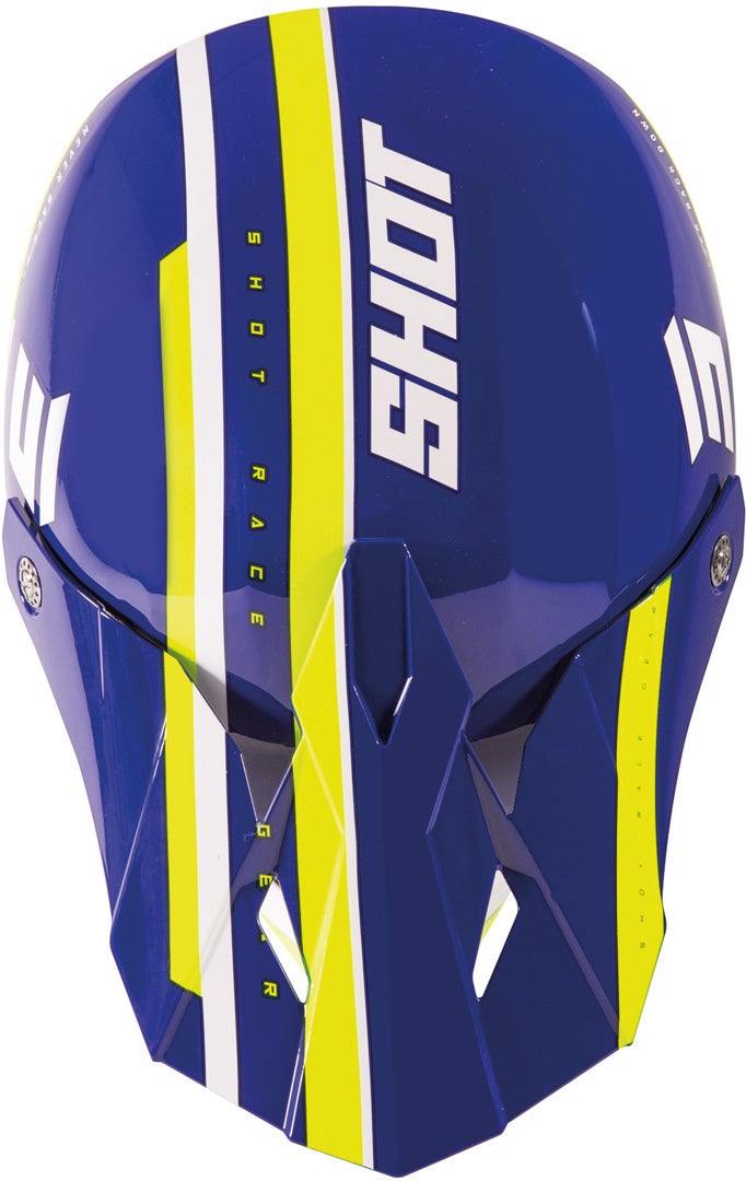 Shot Furious Shining Casco Motocross blu L (59/60) Figura 2