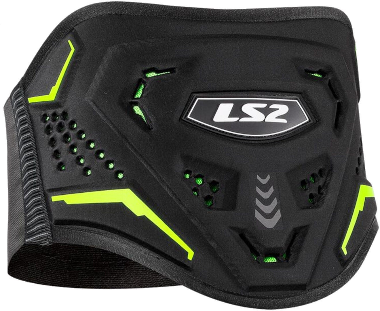 LS2 Koku Bredt nyrebælte sort/neon-gul M/L Figur 1