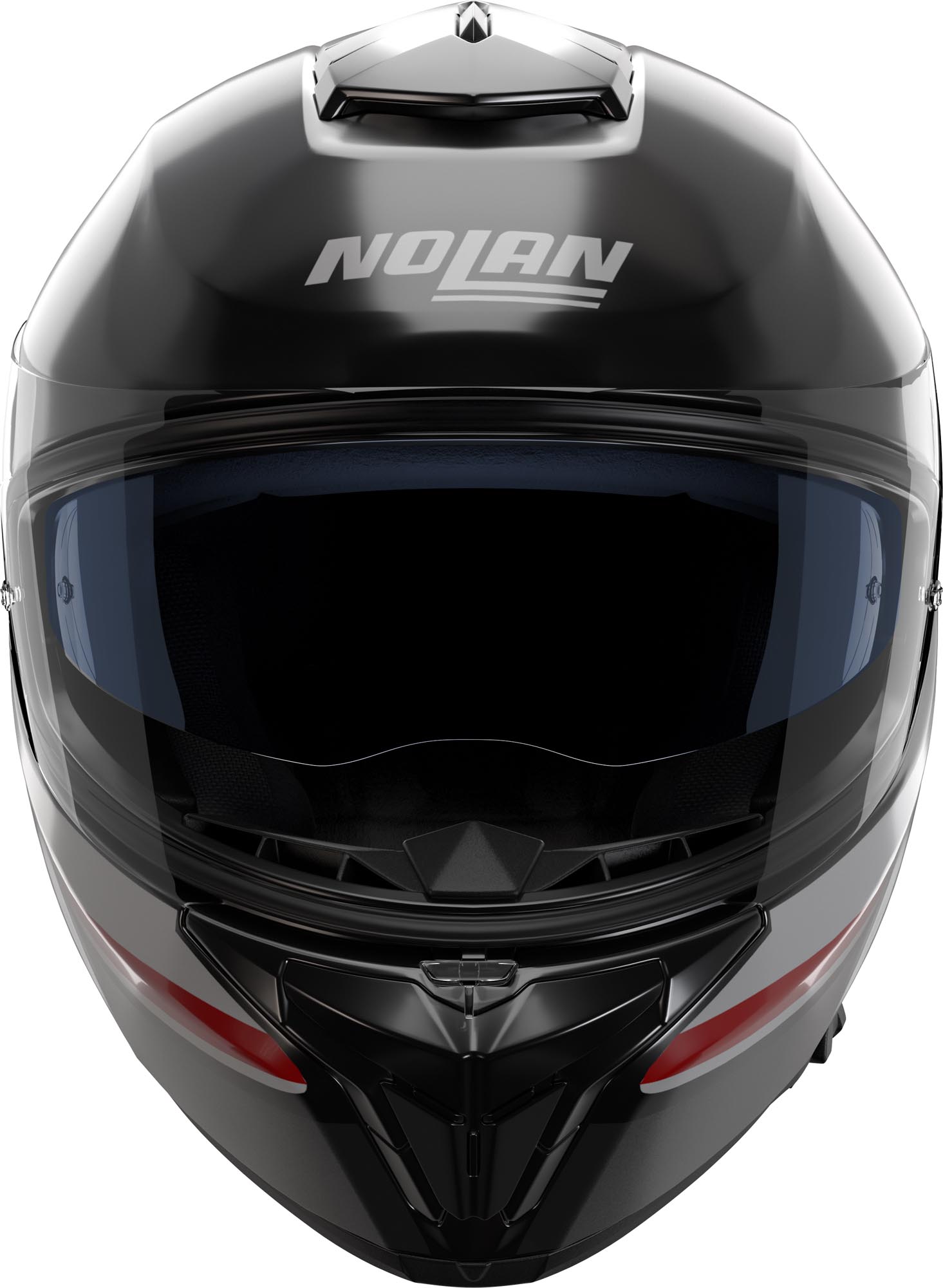 Nolan N80-8 Incline Helm schwarz/rot XL (62) Abbildung 4